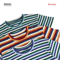 Mooi Kaos Anak Laki - Laki Christmas Collection Aiden Striped Tee