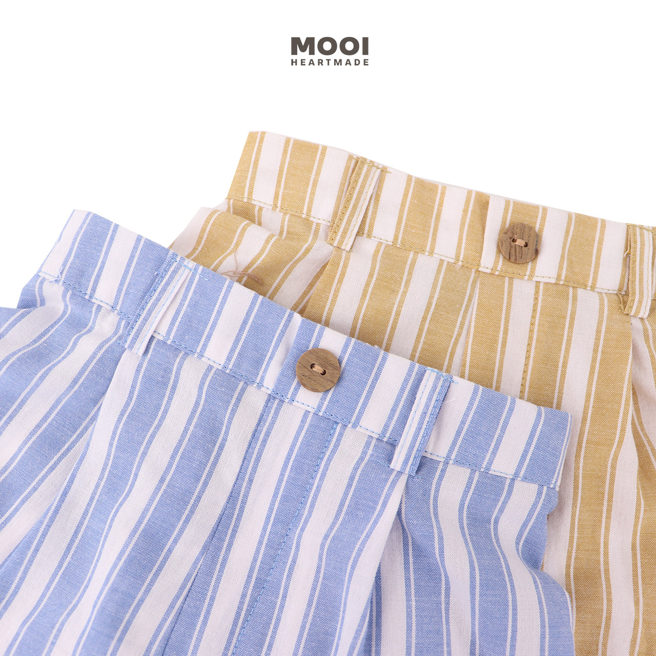 Mooi Celana Pendek Anak Laki-laki Yoshi Striped Pants