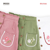 Mooi Rok Celana Skort Anak Perempuan Christmas Collection Claryn Skort Pants