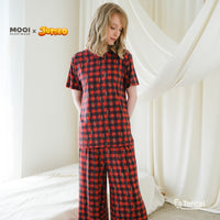Mooi x Jumbo Piyama Dewasa Setelan Tencel Long Pajamas Adult