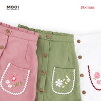 Mooi Rok Celana Skort Anak Perempuan Christmas Collection Claryn Skort Pants
