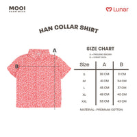 Mooi Kemeja Anak Laki-Laki Lunar Collection Han Collar Shirt