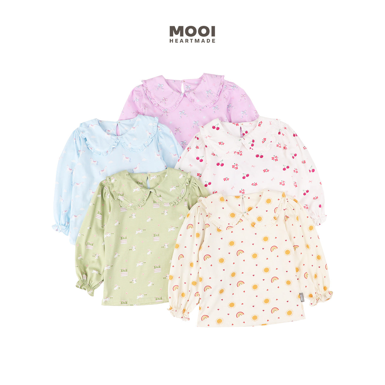 Mooi Atasan Anak Perempuan Nessa Top