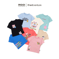 Mooi Artventure x Illustrator Tshirt Graphic Tee Kaos Anak