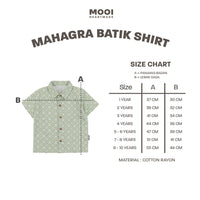 Mooi Atasan Batik Kemeja Anak Laki-Laki Mahagra Batik Shirt