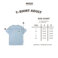 Mooi x Jumbo Kaos Dewasa Tshirt Adult