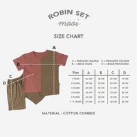 Mooi Setelan Anak Laki-laki Robin Set