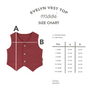 Mooi Atasan Anak Perempuan Evelyn Vest Top