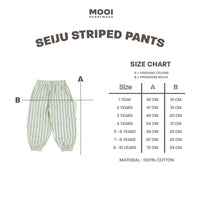 Mooi Celana Panjang Chinos Anak Seiju Striped Pants