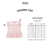 Mooi Atasan Anak Perempuan Ivanna Top