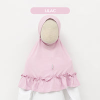 Mooi Hijab Ruffle Anak Jilbab Anak Perempuan