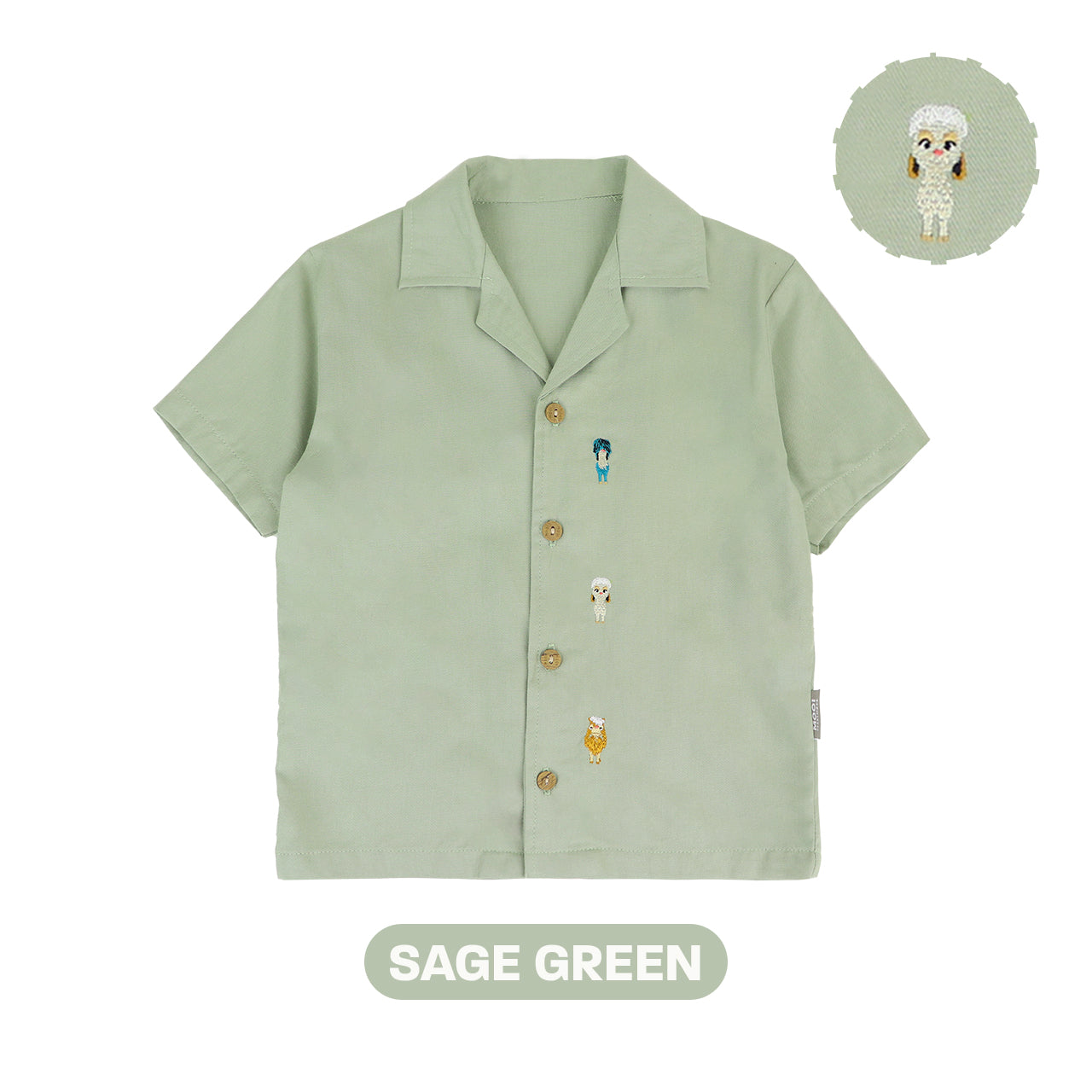 Mooi x Jumbo Shirt Kemeja Anak Laki - Laki