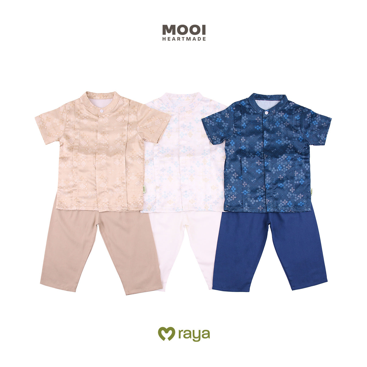 Mooi Naqi Koko Set Setelan Koko Anak Raya Collection Nawasena Series