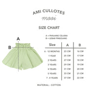 Mooi Celana Pendek Anak Perempuan Ami Cullotes Pants