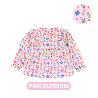 Mooi X Dinda Puspitasari Atasan Anak Perempuan Lola Top Ruffle