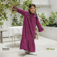 Mooi Dress Anak Gamis Anak Perempuan Raya Collection Rayma Gamis Zeina Series
