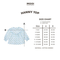 Mooi Atasan Anak Perempuan Hanny Top