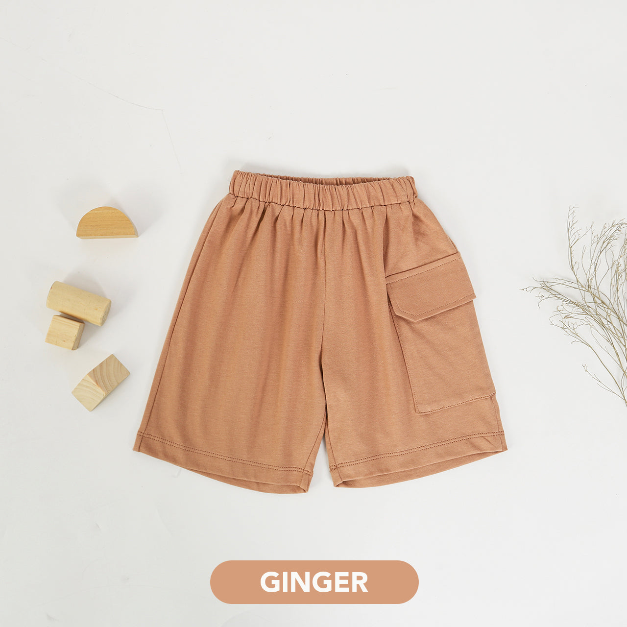 Mooi Celana Pendek Anak Farel Pocket Pants