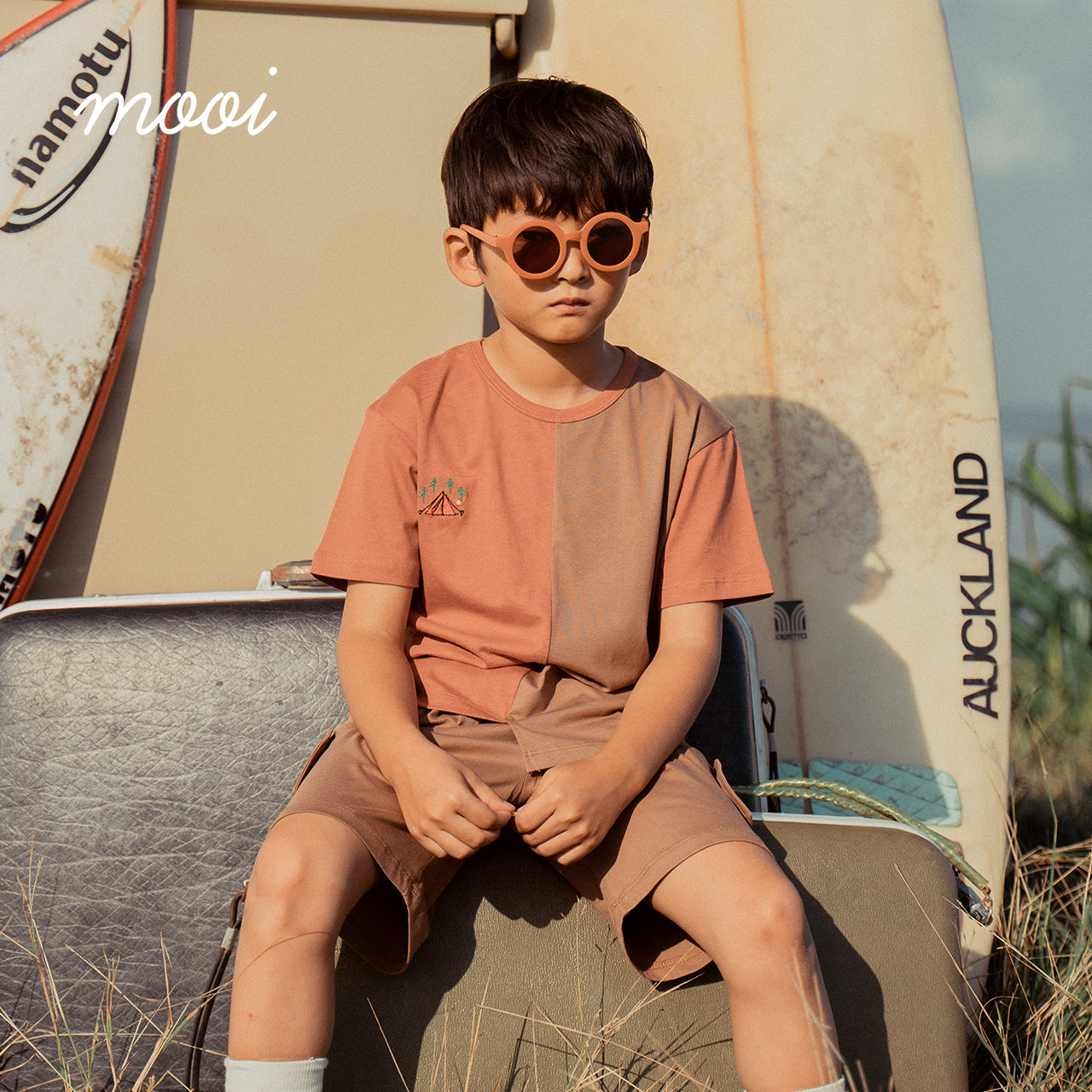 Mooi Setelan Anak Laki-laki Robin Set