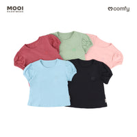 Mooi Kaos Anak Perempuan Comfy Girls Basic T-shirt