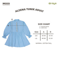 Mooi Tunik Wanita Atasan Wanita Raya Collection Alzena Tunic