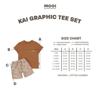 Mooi Setelan Anak Kaos Anak Tshirt Kai Graphic Tee Set