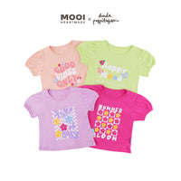 Mooi X Dinda Puspitasari Kaos Anak Perempuan T-shirt Graphic Tee Girls
