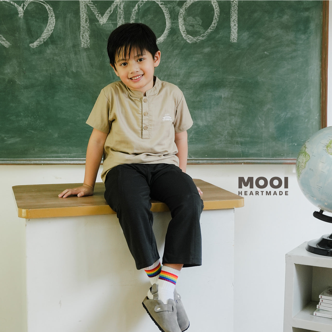 Mooi Kemeja Anak Laki-laki Rama Shirt