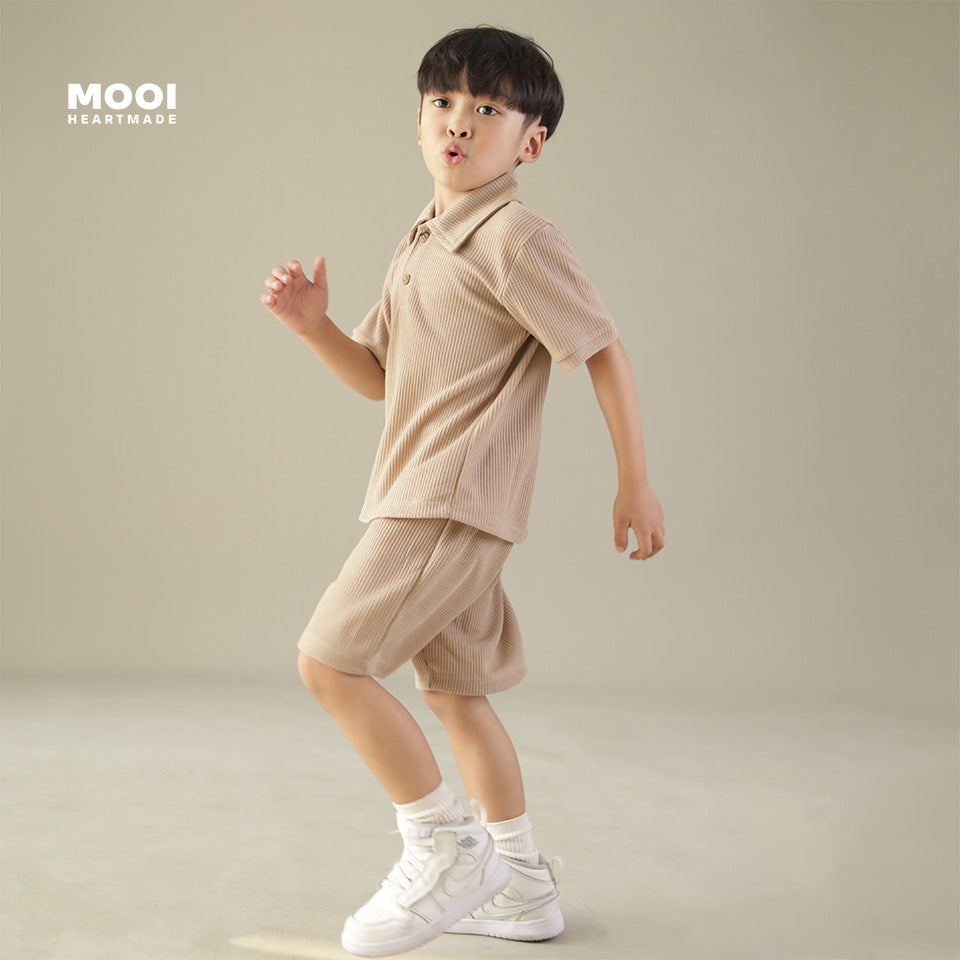 Mooi Setelan Anak Laki-Laki Comfy Luca Set