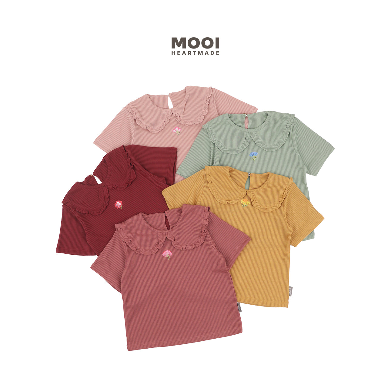 Mooi Atasan Anak Perempuan Eriya Top