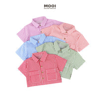 Mooi Kemeja Anak Perempuan Liora Striped Shirt