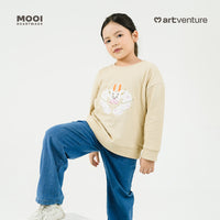 Mooi Artventure x Illustrator Sweater Bordir Basic Anak