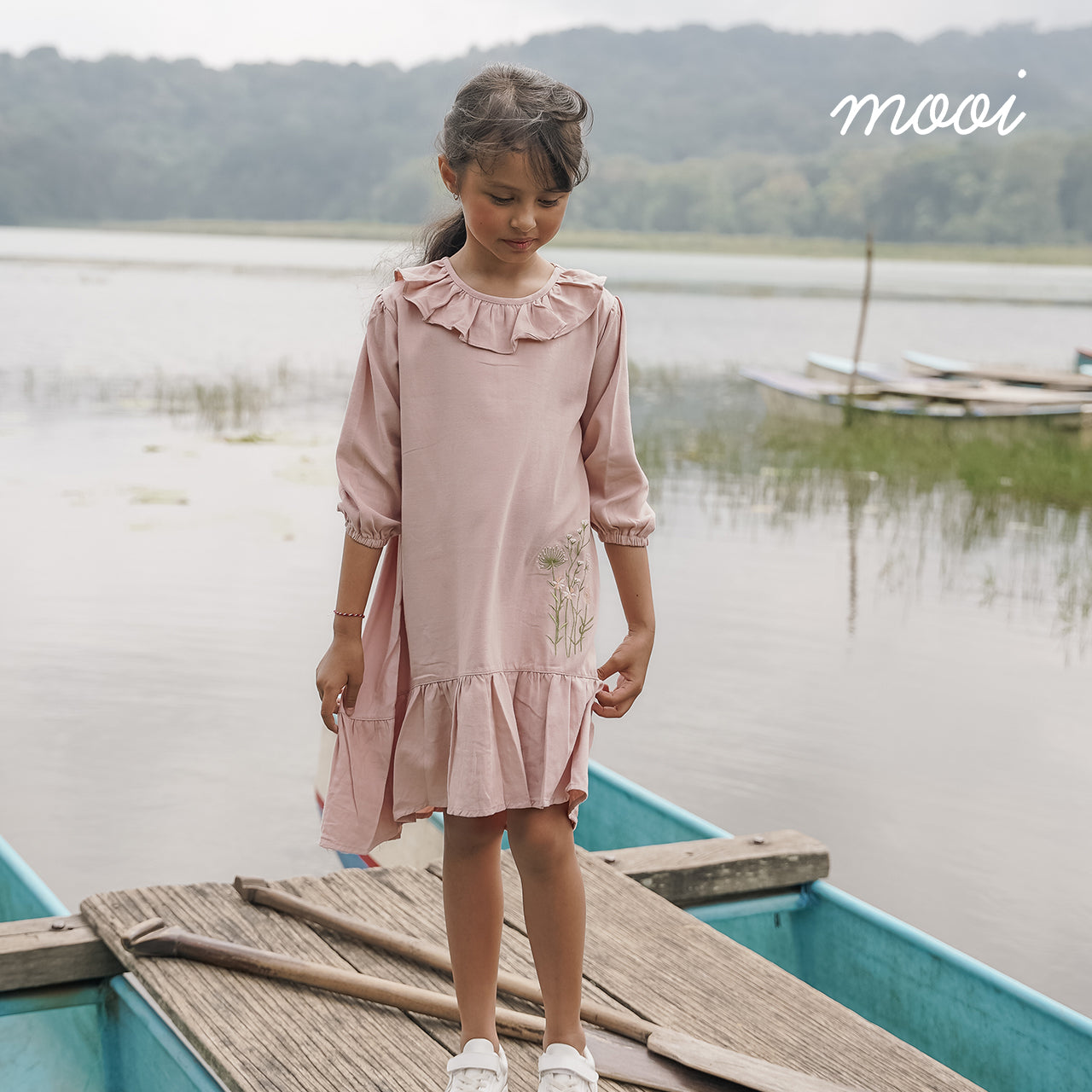 Mooi Dress Anak Gamis Anak Perempuan Mazaya Dress