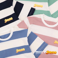 Mooi x Jumbo Kaos Dewasa Tshirt Striped Adult