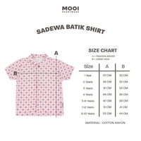 Mooi Atasan Batik Kemeja Anak Laki-Laki Sadewa Batik Shirt