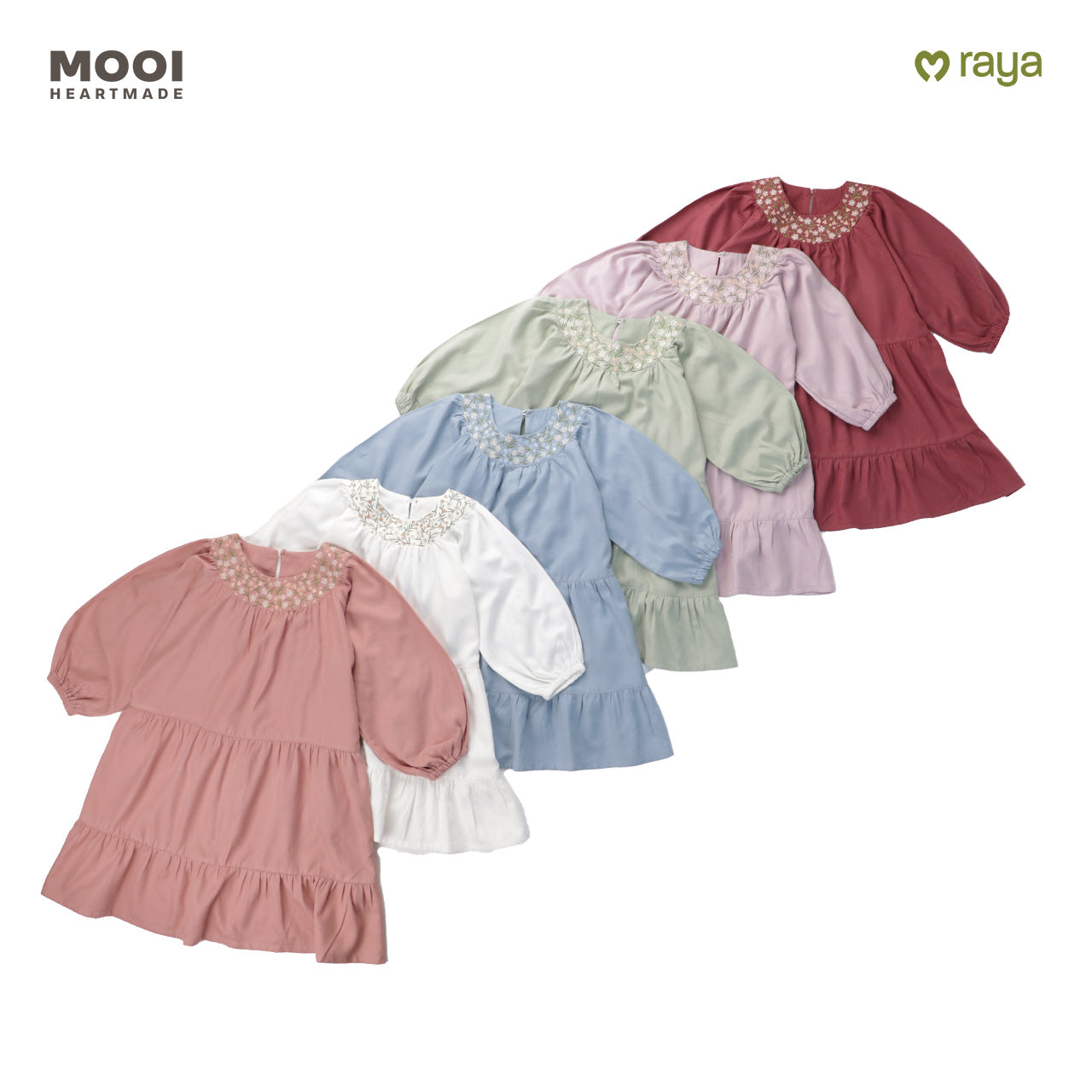 Mooi Dress Anak Gamis Anak Perempuan Raya Collection Alara Dress