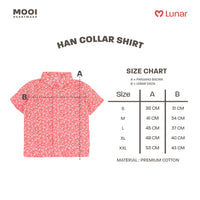 Mooi Kemeja Anak Laki-Laki Lunar Collection Han Collar Shirt
