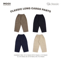 Mooi Celana Panjang Cargo Anak Laki-Laki Classic Long Cargo Pants