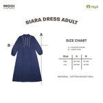 Mooi Dress Dewasa Raya Collection Siara Gamis Adult Basic Series 2026