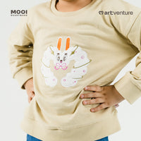 Mooi Artventure x Illustrator Sweater Bordir Basic Anak