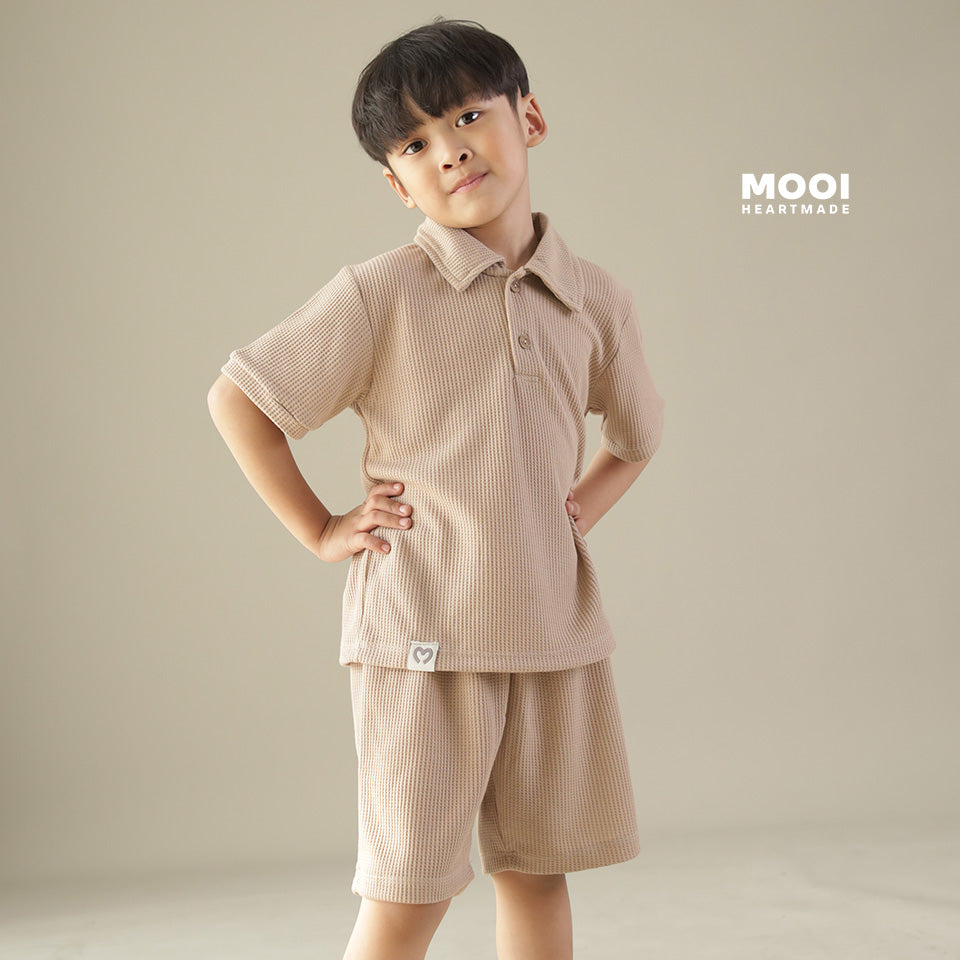 Mooi Setelan Anak Laki-Laki Comfy Luca Set