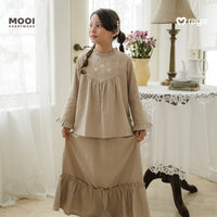 Mooi Setelan Anak Perempuan Raya Collection Hamnah Tunik Set