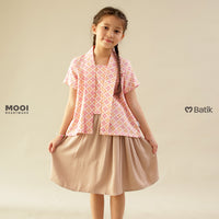 Mooi Setelan Batik Anak Perempuan Kamala Set Kebaya