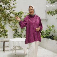 Mooi Tunik Wanita Atasan Wanita Raya Collection Naima Tunik Adult Zeina Series