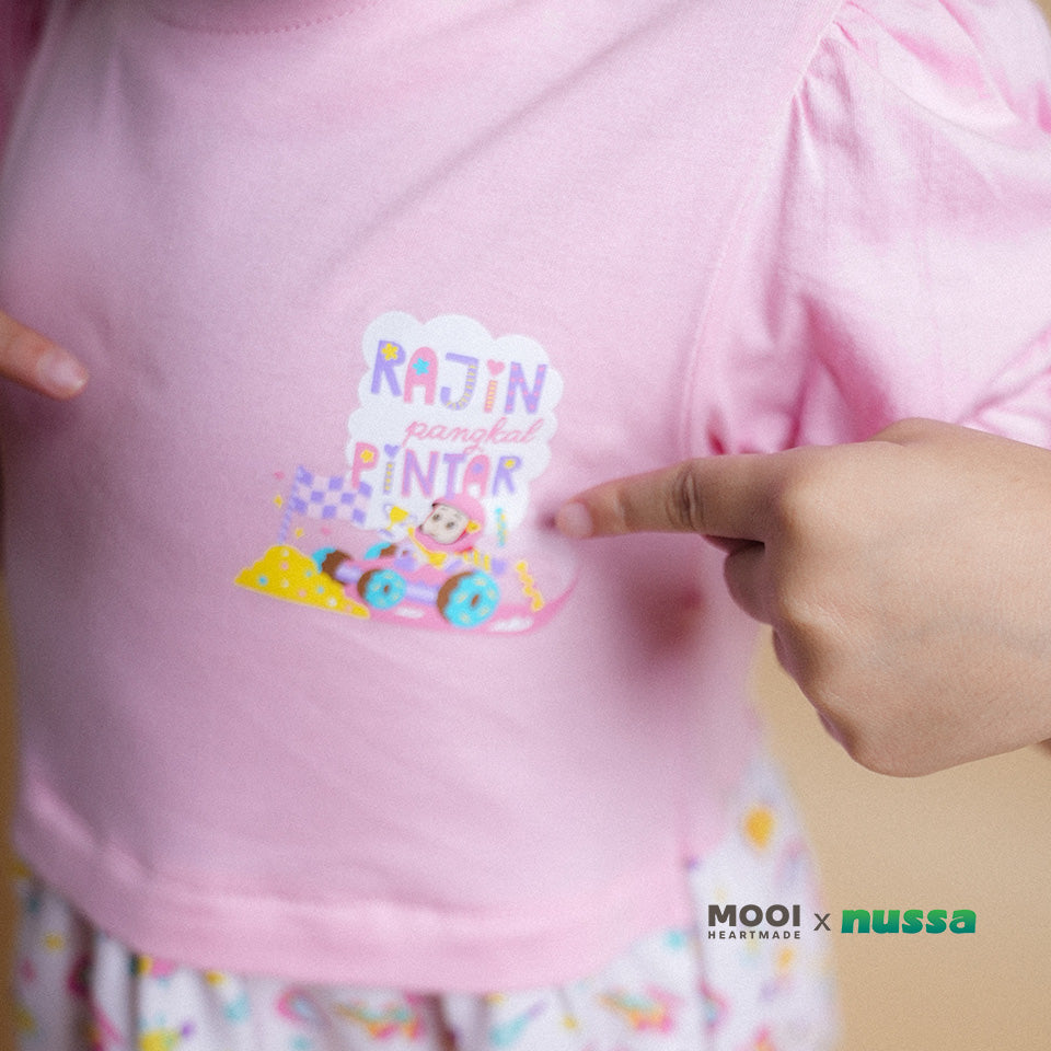 Mooi x Nussa Dress Anak Perempuan Rarra Dress