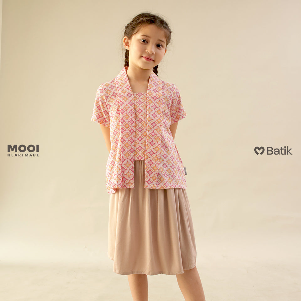 Mooi Setelan Batik Anak Perempuan Kamala Set Kebaya