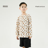 Mooi Artventure x Illustrator Printed Sweater Anak