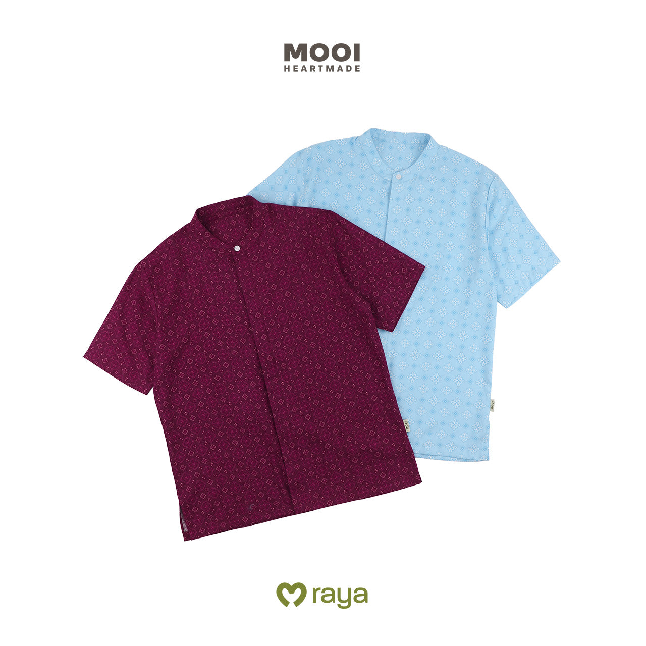 Mooi Atasan Pria Kemeja Pria Raya Collection Zaidan Koko Sandya Series