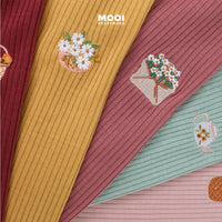 Mooi Atasan Anak Perempuan Mia Top Rib