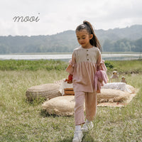 Mooi Setelan Anak Perempuan Raya Collection Tisha Tunik Set